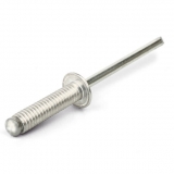 RIVET TR/HD GROOVED ALU50/52/STEEL 5-5 (6.4-8.0MM) 